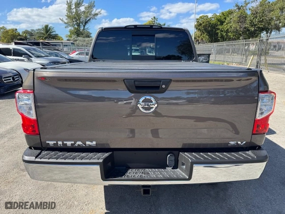 2018 Nissan Titan SV with VIN 1N6AA1EKXJN500251, listed as a Copart auction lot 43423335 with 65,169 mi miles and Non Repairable. Bid and sale history available at carsss.com. Image 6.