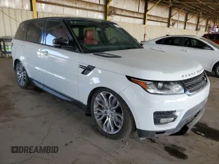 2015 Land Rover Range Rover Sport Supercharged with VIN SALWR2TF4FA615870, listed as a Copart auction lot 52377445 with 123,573 mi miles and Clean title. Bid and sale history available at DreamBid. Image 4.