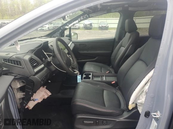 2024 Honda Odyssey Sport z VIN 5FNRL6H75RB057537, wystawiony jako Copart lot #57579345 z przebiegiem 6 463 mil mil oraz Szkoda całkowita • Salvage title. Historia ofert i sprzedaży dostępna na DreamBid. Obrazek 7.
