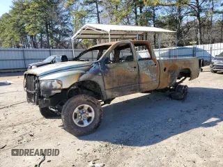 2004 Dodge Ram 2500 SLT with VIN 3D7KU28C34G282455, listed as a Copart auction lot 46154965 with 0 mi miles and Non Repairable. Bid and sale history available at carsss.com. Image 1.