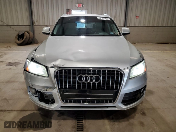 2013 Audi Q5 Premium Plus with VIN WA1LFAFP2DA075041, listed as a Copart auction lot 56167425 with 127,086 mi miles and Salvage title. Bid and sale history available at DreamBid. Image 5.