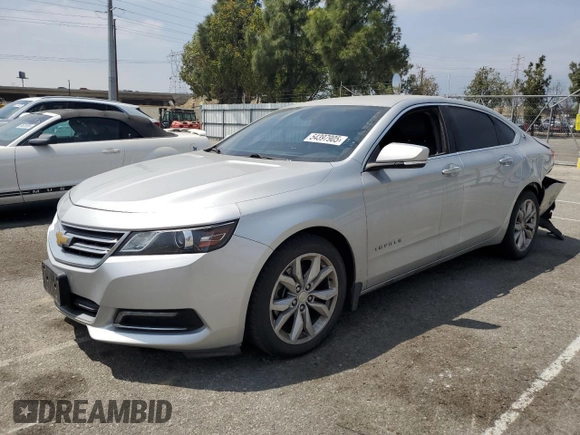 2017 Chevrolet Impala LT with VIN 2G1105S30H9163590, listed as a Copart auction lot 54397905 with 143,218 mi miles and Salvage Title. Bid and sale history available at DreamBid. Image 1.
