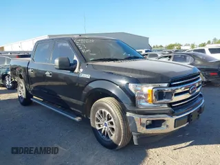 2018 Ford F-150 XL with VIN 1FTEW1CB2JKE78871, listed as a IAAI auction lot 40600344 with 50,069 mi miles. Bid and sale history available at carsss.com. Image 1.