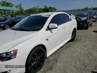 2014 Mitsubishi Lancer GT with VIN JA32U8FWXEU003400, listed as a Copart auction lot 53673975 with 116,253 mi miles and Salvage Title. Bid and sale history available at DreamBid. Image 13.