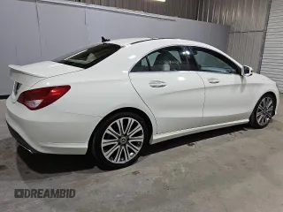 2018 Mercedes-Benz CLA with VIN WDDSJ4EB8JN550130, listed as a Copart auction lot 49592815 with 92,547 mi miles and Clean Title. Bid and sale history available at carsss.com. Image 3.