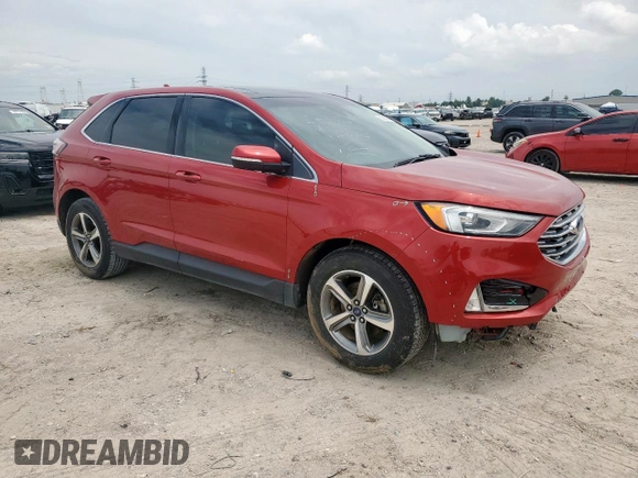 2020 Ford Edge SEL z VIN 2FMPK3J91LBA54476, wystawiony jako Copart lot #58242845 z przebiegiem 120 718 mil mil oraz Szkoda całkowita • Salvage title. Historia ofert i sprzedaży dostępna na DreamBid. Obrazek 4.