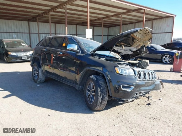 2022 Jeep Grand Cherokee WK Limited with VIN 1C4RJFBG3NC166164, listed as a IAAI auction lot 41298921 with NaN miles. Bid and sale history available at carsss.com. Image 1.