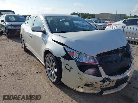 2011 Buick LaCrosse CXS with VIN 1G4GE5ED1BF357823, listed as a IAAI auction lot 42407687 with 123,574 mi miles and . Bid and sale history available at DreamBid. Image 1.