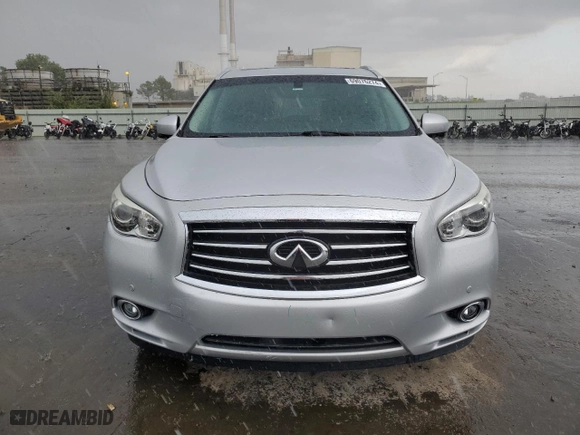 2013 Infiniti JX35 with VIN 5N1AL0MM2DC352392, listed as a Copart auction lot 69076274 with 126,629 mi miles and Salvage Title. Bid and sale history available at carsss.com. Image 5.