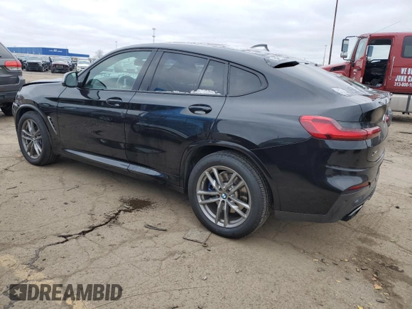 2020 BMW X4 M40i z VIN 5UX2V5C01L9D35126, wystawiony jako Copart lot #87261374 z przebiegiem 56 904 mil mil oraz Czysty tytuł • Clean title. Historia ofert i sprzedaży dostępna na DreamBid. Obrazek 2.