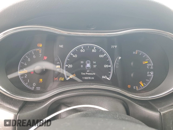 2018 Jeep Grand Cherokee Laredo E with VIN 1C4RJFAG7JC442261, listed as a Copart auction lot 47497865 with 118,378 mi miles and Salvage Title. Bid and sale history available at carsss.com. Image 9.