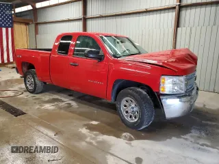 2012 Chevrolet Silverado 1500 Work Truck with VIN 1GCRKPE77CZ106834, listed as a Copart auction lot 72997754 with 61,796 mi miles and Salvage Title. Bid and sale history available at DreamBid. Image 4.