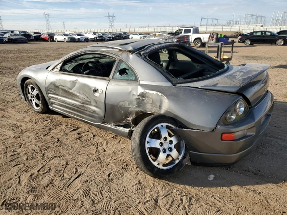 2003 Mitsubishi Eclipse GS with VIN 4A3AC44G93E124766, listed as a Copart auction lot 78946174 with 47,472 mi miles and Salvage Title. Bid and sale history available at carsss.com. Image 2.