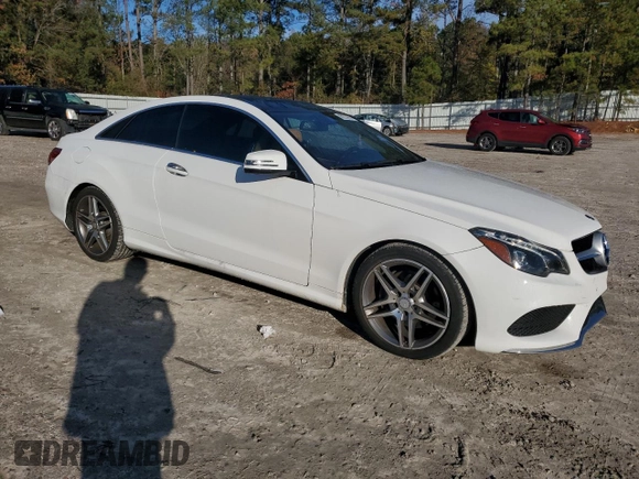 2016 Mercedes-Benz E-Class E 400 with VIN WDDKJ6FB8GF327681, listed as a Copart auction lot 80233694 with 53,685 mi miles and Salvage Title. Bid and sale history available at carsss.com. Image 4.