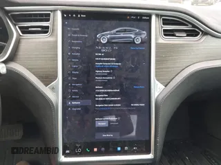 2016 Tesla Model S 90D with VIN 5YJSA1E25GF129482, listed as a IAAI auction lot 42588913 with 101,790 mi miles and . Bid and sale history available at DreamBid. Image 18.