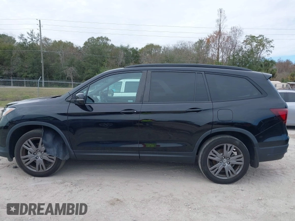 2022 Honda Pilot Sport with VIN 5FNYF6H32NB092899, listed as a IAAI auction lot 41247392 with 25,656 mi miles. Bid and sale history available at carsss.com. Image 14.
