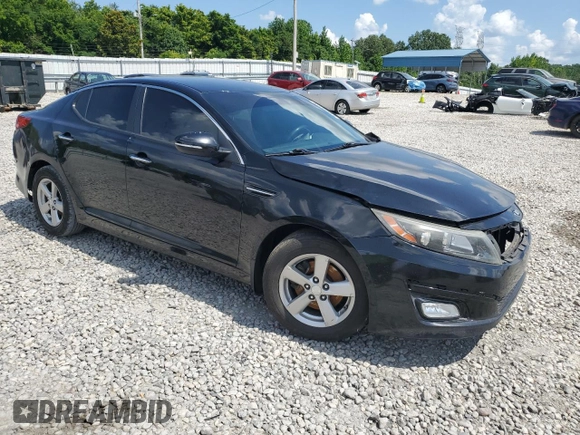 2014 Kia Optima LX with VIN 5XXGM4A76EG308625, listed as a Copart auction lot 61668315 with 223,411 mi miles and Salvage title. Bid and sale history available at DreamBid. Image 4.