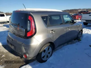 2015 Kia Soul with VIN KNDJN2A28F7236350, listed as a Copart auction lot 41474255 with 92,958 mi miles and Salvage Title. Bid and sale history available at carsss.com. Image 3.