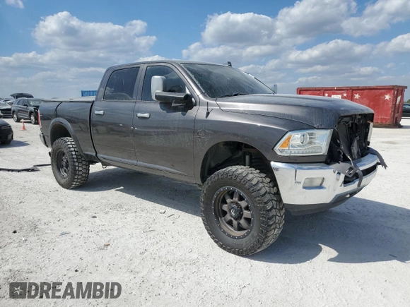 2014 Ram 2500 Laramie with VIN 3C6UR5FL2EG147937, listed as a Copart auction lot 46287675 with Not Provided miles and Non Repairable. Bid and sale history available at carsss.com. Image 4.