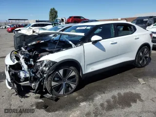 2023 Polestar 2 with VIN YSMEG3KA8PL161928, listed as a Copart auction lot 71888474 with 27,406 mi miles and Salvage Title. Bid and sale history available at carsss.com. Image 1.