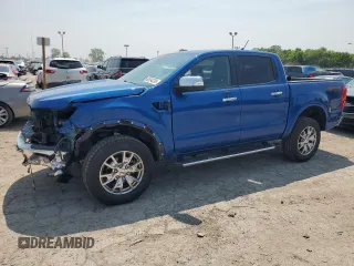 2019 Ford Ranger XL with VIN 1FTER4FH1KLA69099, listed as a Copart auction lot 60594235 with 16,043 mi miles and Salvage title. Bid and sale history available at DreamBid. Image 1.