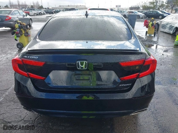 2018 Honda Accord Sedan Sport 1.5T with VIN 1HGCV1F35JA051626, listed as a IAAI auction lot 41742556 with 122,474 mi miles. Bid and sale history available at carsss.com. Image 16.