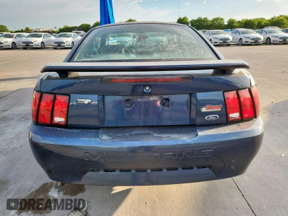 2001 Ford Mustang Standard with VIN 1FAFP40421F247069, listed as a Copart auction lot 61634675 with 133,681 mi miles and Salvage title. Bid and sale history available at DreamBid. Image 6.