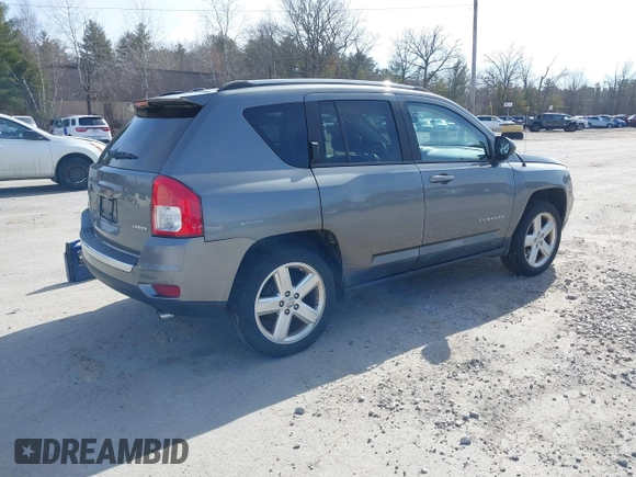 2011 Jeep Compass Limited with VIN 1J4NF5FB9BD258484, listed as a IAAI auction lot 41790636 with 136,679 mi miles. Bid and sale history available at carsss.com. Image 4.