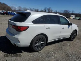 2020 Acura MDX w/Technology/A-Spec Pkg with VIN 5J8YD4H05LL032501, listed as a Copart auction lot 51182145 with 34,238 mi miles and Salvage Title. Bid and sale history available at carsss.com. Image 3.