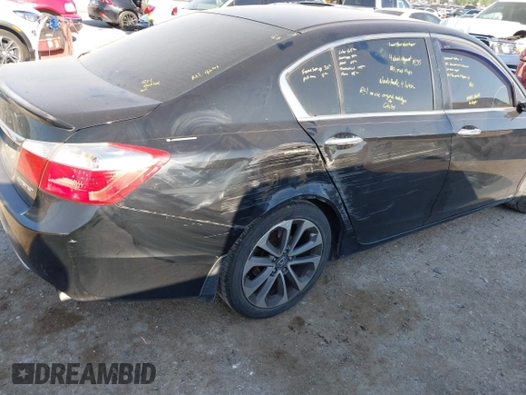 2015 Honda Accord Sport with VIN 1HGCR2F50FA024417, listed as a IAAI auction lot 42029652 with 150,888 mi miles and . Bid and sale history available at DreamBid. Image 6.