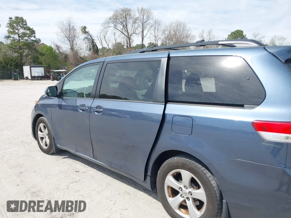 2014 Toyota Sienna LE AAS with VIN 5TDKK3DCXES498110, listed as a IAAI auction lot 41847116 with 242,065 mi miles and . Bid and sale history available at DreamBid. Image 6.