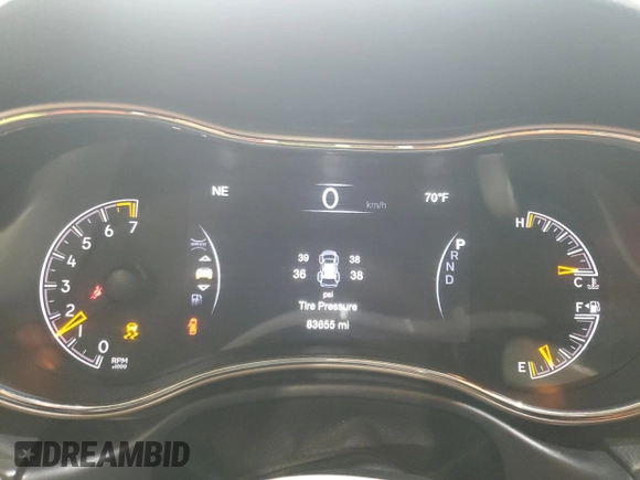 2017 Jeep Grand Cherokee Altitude with VIN 1C4RJFAG3HC711205, listed as a Copart auction lot 58791535 with 83,655 mi miles and Salvage title. Bid and sale history available at DreamBid. Image 9.