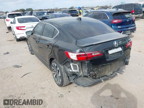 2017 Acura ILX w/Premium/A-SPEC Pkg with VIN 19UDE2F84HA010601, listed as a IAAI auction lot 41487996 with 85,994 mi miles. Bid and sale history available at carsss.com. Image 3.