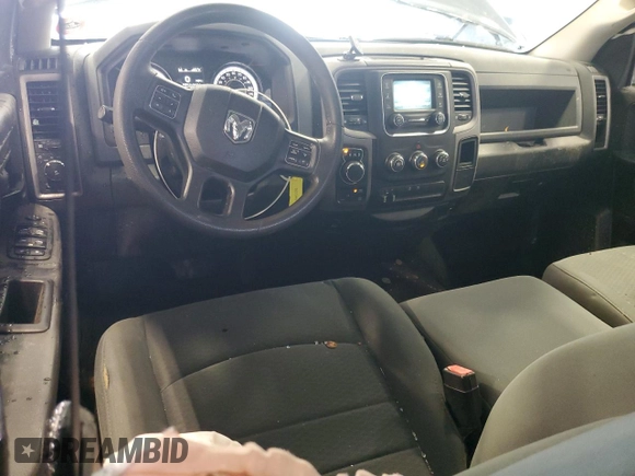 2017 Ram 1500 Express with VIN 1C6RR7KT5HS591303, listed as a Copart auction lot 54698035 with 91,377 mi miles and Non repairable. Bid and sale history available at DreamBid. Image 8.