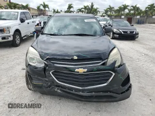 2017 Chevrolet Equinox LS with VIN 2GNALBEK7H1539983, listed as a Copart auction lot 52690295 with 158,235 mi miles and Salvage Title. Bid and sale history available at carsss.com. Image 5.
