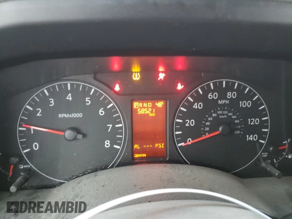 2016 Nissan NV Cargo SV with VIN 1N6AF0LY5GN800744, listed as a Copart auction lot 74101883 with 58,521 mi miles and Salvage title. Bid and sale history available at DreamBid. Image 9.