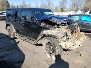 2023 Jeep Wrangler Sport S с VIN 1C4HJXDNXPW639055, выставлен на аукционе Copart как лот 48132415 с пробегом 50 853 миль миль и Списание • Salvage title. История ставок и продаж доступна на DreamBid. Изображение 4.