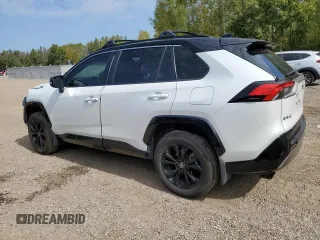 2024 Toyota RAV4 Hybrid XSE with VIN 2T35WRFV9RW211704, listed as a Copart auction lot 72229344 with 0 mi miles and Salvage Title. Bid and sale history available at carsss.com. Image 2.