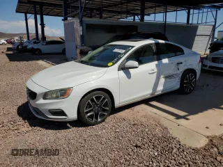 2018 Volvo S60 Dynamic with VIN YV126MFLXJ2450531, listed as a Copart auction lot 67108144 with 103,633 mi miles and Salvage Title. Bid and sale history available at carsss.com. Image 1.