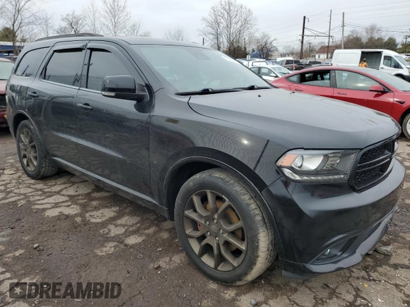 2017 Dodge Durango R/T with VIN 1C4SDJCT6HC644136, listed as a Copart auction lot 45325085 with 106,244 mi miles and Salvage title. Bid and sale history available at DreamBid. Image 4.