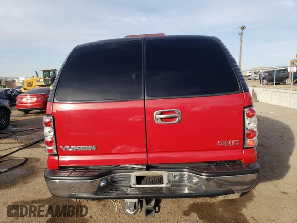 2001 GMC Yukon SLT with VIN 1GKEK13T91J268864, listed as a Copart auction lot 84973914 with 236,212 mi miles and Salvage Title. Bid and sale history available at carsss.com. Image 6.
