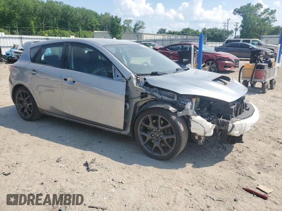 2013 Mazda 3 Mazdaspeed3 Touring with VIN JM1BL1L46D1800872, listed as a Copart auction lot 54583665 with 132,207 mi miles and Clean Title. Bid and sale history available at DreamBid. Image 4.
