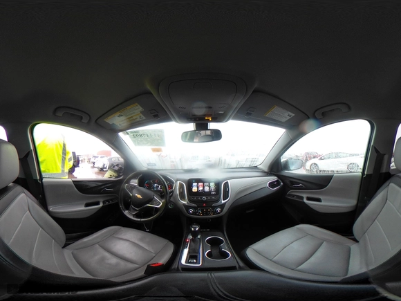 2018 Chevrolet Equinox Premier with VIN 2GNAXMEV7J6251254, listed as a IAAI auction lot 41447892 with 87,129 mi miles. Bid and sale history available at carsss.com. Image 19.
