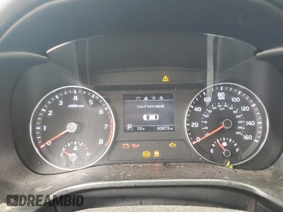 2021 Kia Forte LXS with VIN 3KPF24AD9ME385097, listed as a Copart auction lot 60502335 with 60,673 mi miles and Salvage title. Bid and sale history available at DreamBid. Image 9.