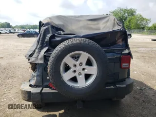 2008 Jeep Wrangler X with VIN 1J4FA24158L563572, listed as a Copart auction lot 58667265 with 162,649 mi miles and Salvage title. Bid and sale history available at DreamBid. Image 6.