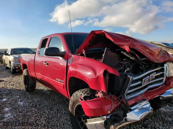 2013 GMC Sierra 1500 SLE with VIN 1GTR2VEA5DZ308282, listed as a Copart auction lot 45326245 with 86,094 mi miles and Salvage Title. Bid and sale history available at carsss.com. Image 13.