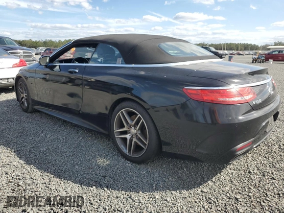 2017 Mercedes-Benz S 550 with VIN WDDXK8CB9HA025415, listed as a Copart auction lot 76422904 with Not Provided miles and Salvage Title. Bid and sale history available at DreamBid. Image 2.