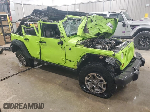 2013 Jeep Wrangler Unlimited Rubicon 10th Anniversary z VIN 1C4HJWFGXDL526535, wystawiony jako Copart lot #85209824 z przebiegiem Nie podano mil oraz Szkoda całkowita • Salvage title. Historia ofert i sprzedaży dostępna na DreamBid. Obrazek 4.