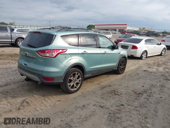 2013 Ford Escape SEL with VIN 1FMCU0HX1DUD56986, listed as a IAAI auction lot 42026927 with 180,318 mi miles. Bid and sale history available at carsss.com. Image 4.