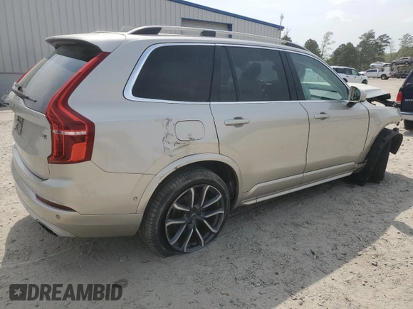 2016 Volvo XC90 T6 Momentum with VIN YV4A22PK1G1039621, listed as a Copart auction lot 51615595 with 134,465 mi miles and Salvage Title. Bid and sale history available at DreamBid. Image 3.